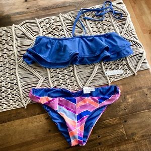 Zinke Kristin Bikini swim top and bottoms NWT!